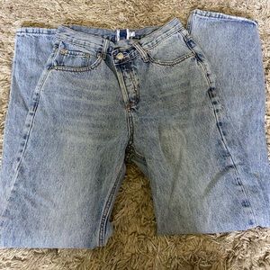 Princess Polly Cross Over Jeans